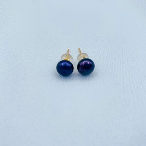 BLACK PEARL EARRINGS