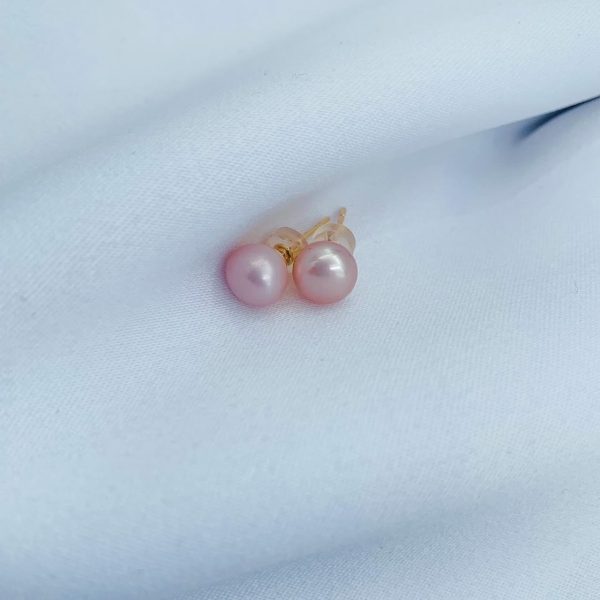 PURPLE PEARL EARRINGS